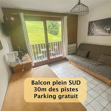 Joli Studio 4 Pers 30M Des Pistes Balcon Plein Sud Au Pieds Des Pistes B27- Draps Non Compris Saint-Jean-d'Aulps Exterior photo