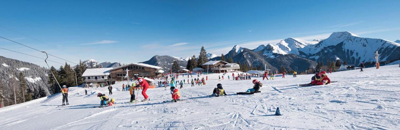 Joli Studio 4 Pers 30M Des Pistes Balcon Plein Sud Au Pieds Des Pistes B27- Draps Non Compris Saint-Jean-d'Aulps Exterior photo