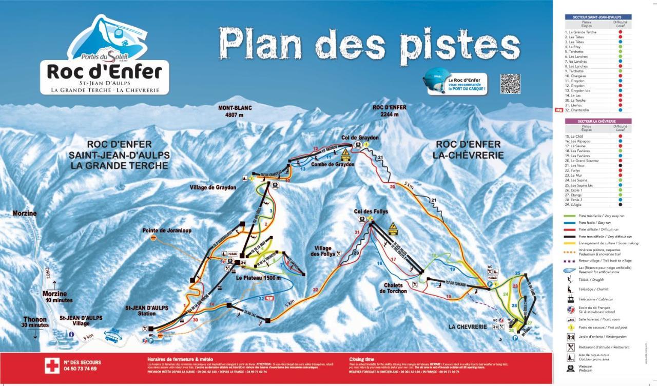 Joli Studio 4 Pers 30M Des Pistes Balcon Plein Sud Au Pieds Des Pistes B27- Draps Non Compris Saint-Jean-d'Aulps Exterior photo